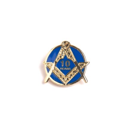Masonic Craft Anniversary Lapel Pin Badge