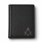 Masonic Premium Leather Card Holder