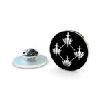 Masonic Quatuor Coronati Lapel Pin Badge
