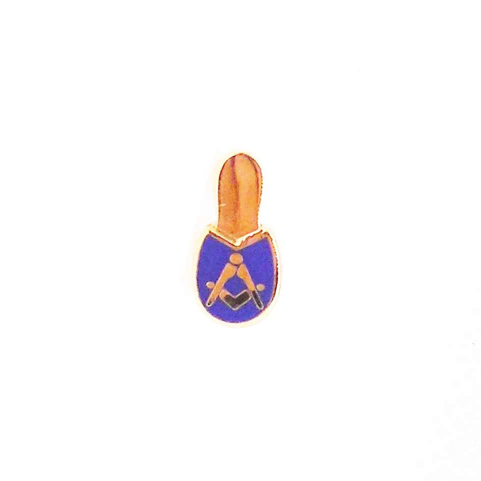 Masonic Slipper Lapel Pin Badge - Masonic Slipper Lapel Pin Badge -