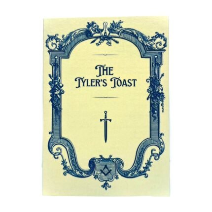 Masonic Tyler's Toast Card