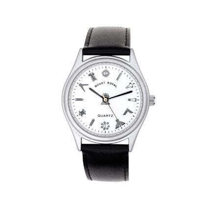 Masonic Wrist Watch (Silver)