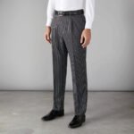 Mens Pinstripe Trousers