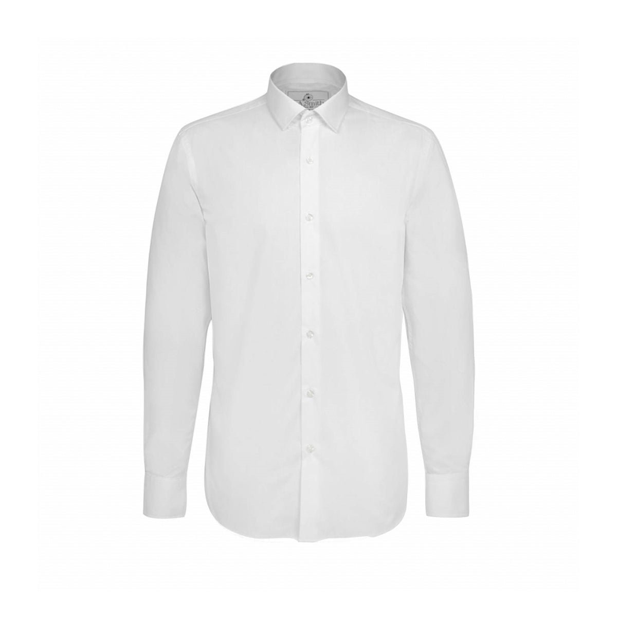 Mens White Single Cuff Shirt Mens White Single Cuff Shirt