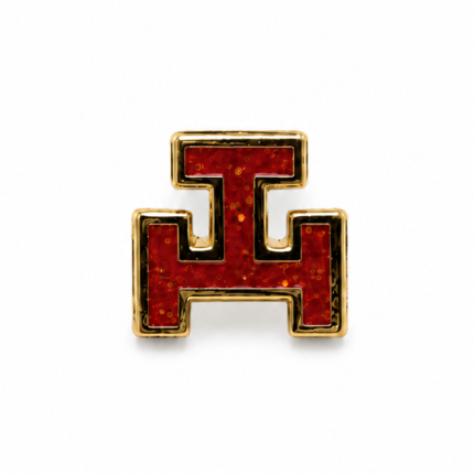 Mini Royal Arch Triple Tau Masonic Lapel Pin Badge