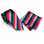 One Journey Neck Tie and Handkerchief Square Set