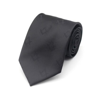Square & Compasses Masonic Tie