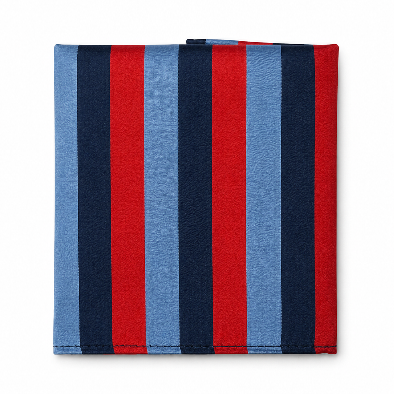 Striped One Journey Silk Handkerchief Striped One Journey Silk Handkerchief